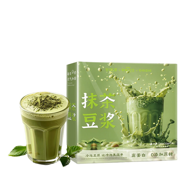 Matcha soy milk powder 140g*2 boxes 280 그램