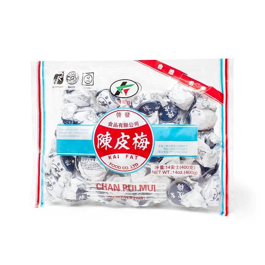 Hong Kong Kai Fat dried tangerine peel plum 400g 400 g