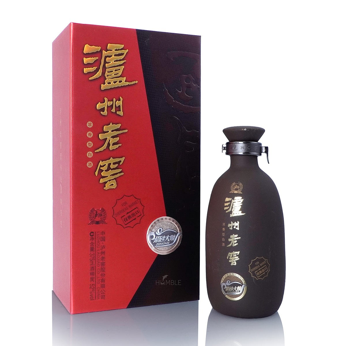 Luzhou Laojiao Zisha Daqu Chinese Baijiu 375 ml