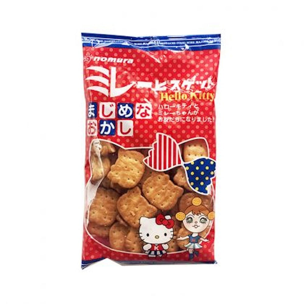 Nomura Millet Biscuit Salty 100g - Hello Kitty 1 pack