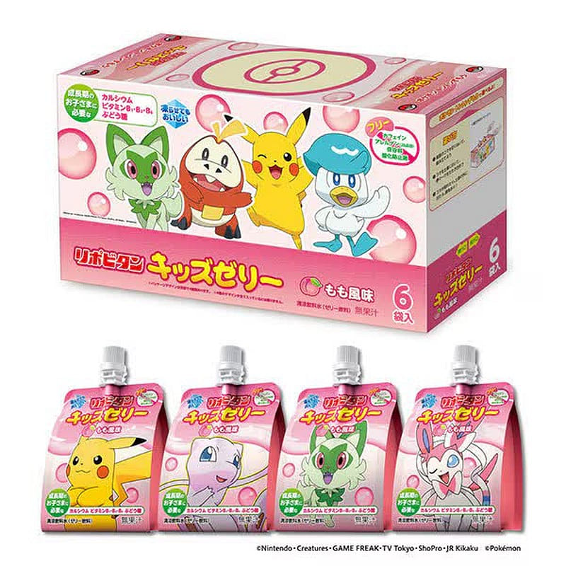 Lipovitan Kids Jelly Peach 125g*6 Taisho 1 개