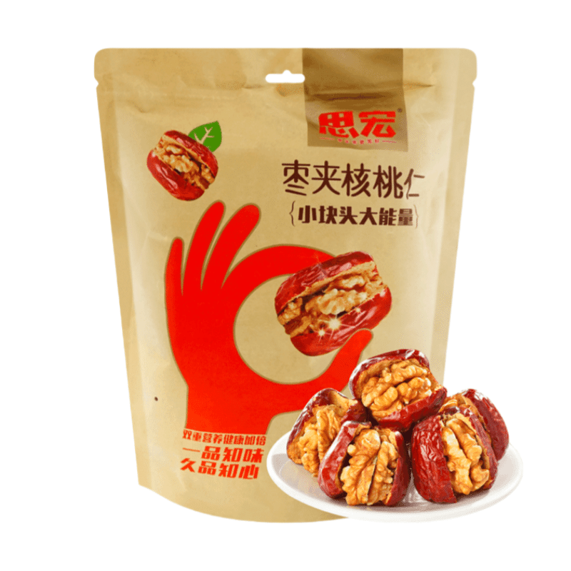 Sihong Red Dates and Walnut Kernels 500g 1 count