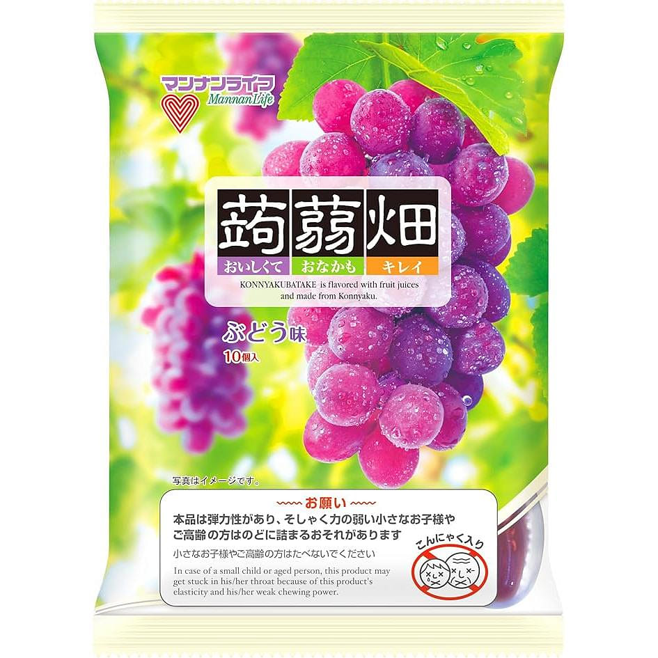 Mannanlife Grape Flavour Konjac Jelly 250g 1 개