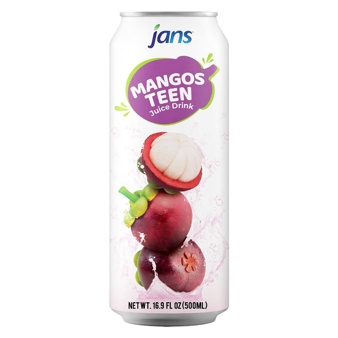 Jans - 果肉入り マンゴスチンジュース30% 500ml 1個パック 16.9 オンス