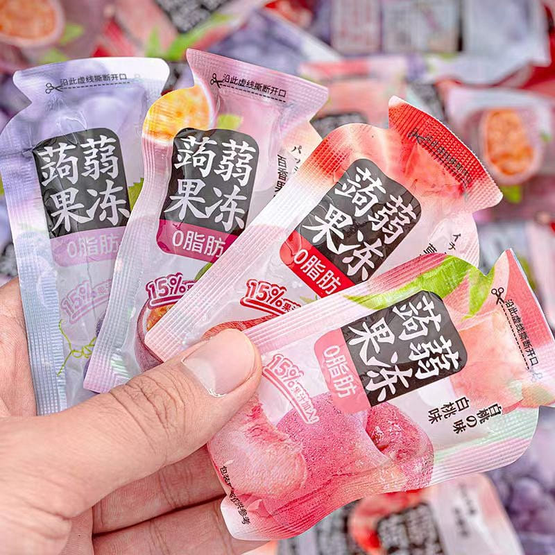 Konjac jelly 0 fat healthy snack juice jelly 200 그램