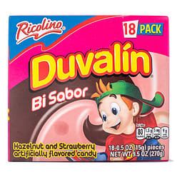 Ricolino Duvalín Candy, Strawberry and Hazelnut 270 g