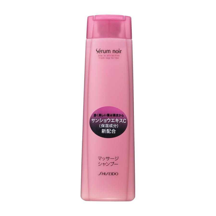 資生堂 セラムノワール ノンホワイトヘアマッサージ シャンプーN 240ml 1 個