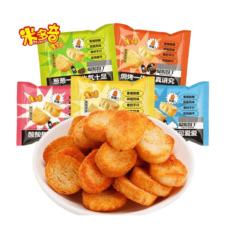 Midochi baked bread slices mixed flavor 4 packs 92 그램