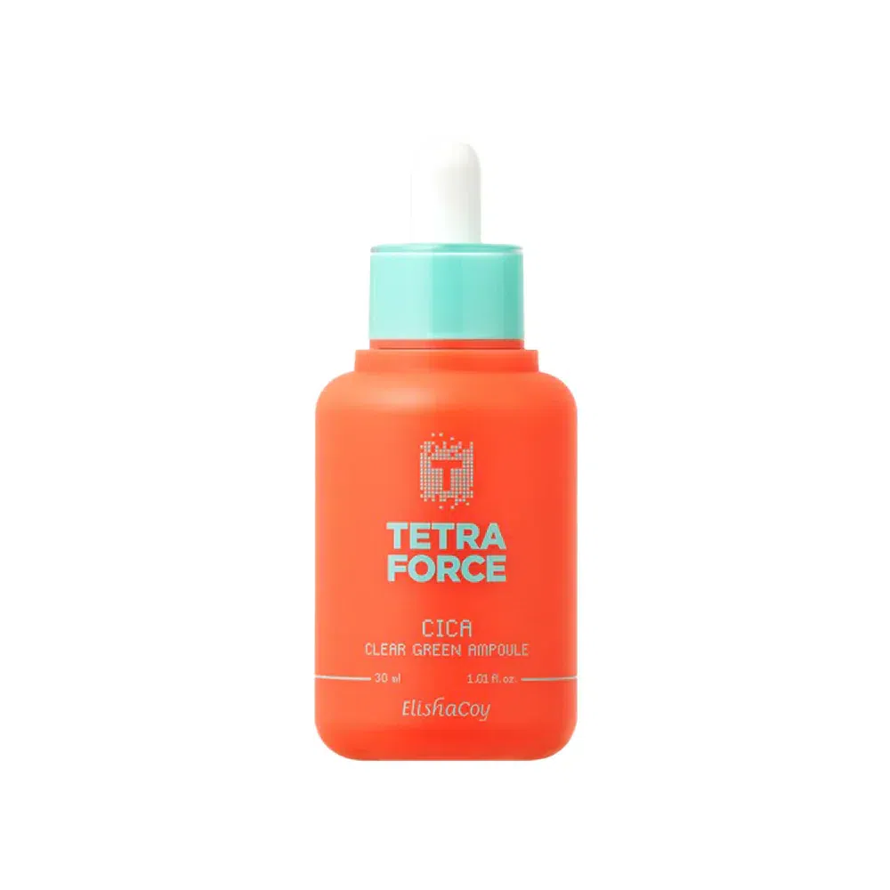 Elishacoy TETRAFORCE CICA Clear Green Ampoule 30ml 1 개
