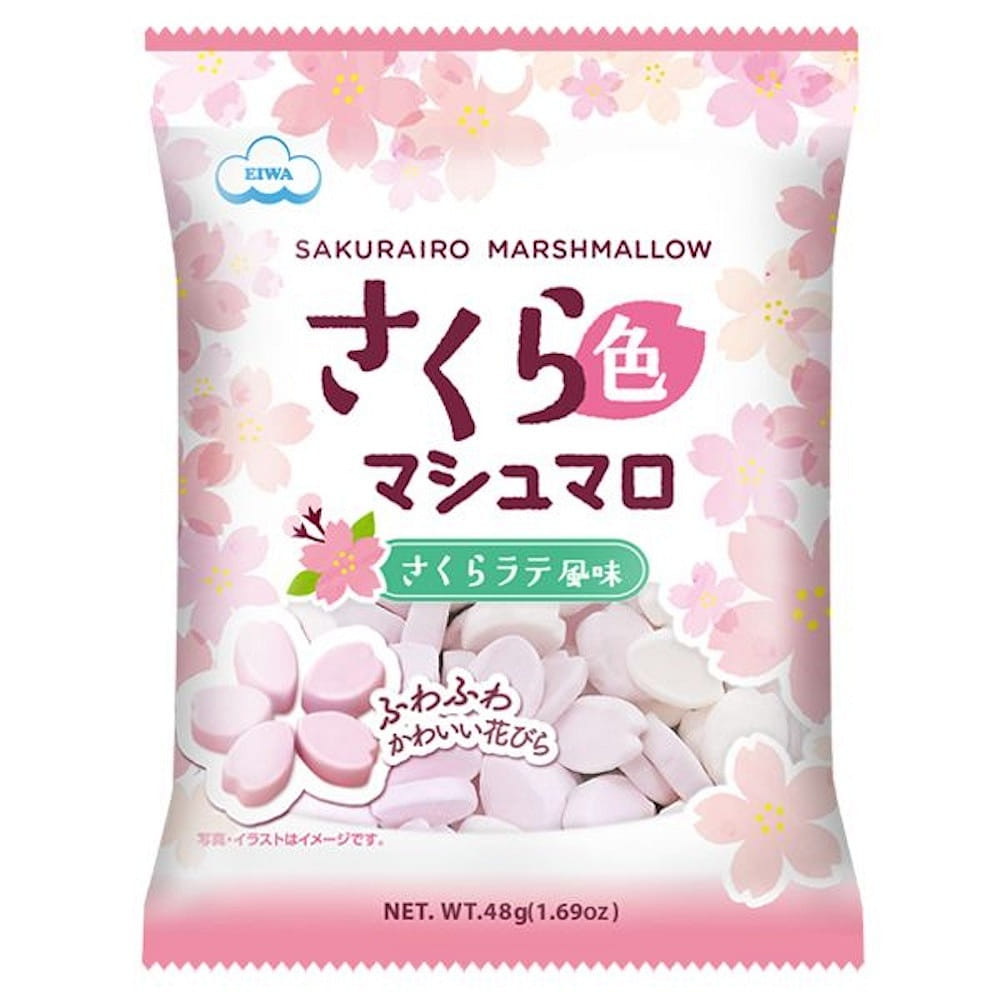 Eiwa Cherry Blossom Colored Marshmallow 48g 1 pack