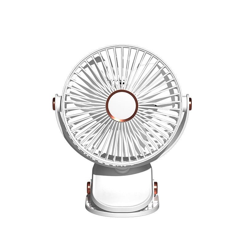Multi-function clip fan with night light usb rechargeable portable mute mini 1 개입