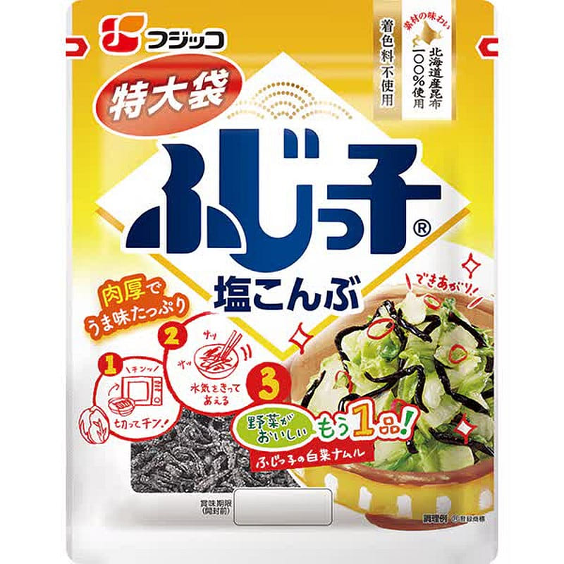 Fujicco Shio Konbu Extra Large 64g 1 개