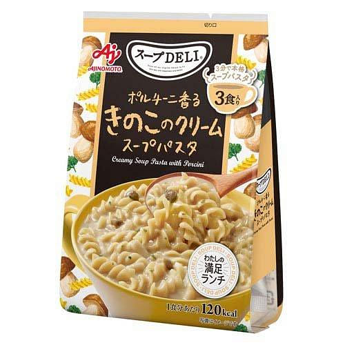 Ajinomoto Porcini Mushroom Cream Soup Pasta 3pcs 1 each