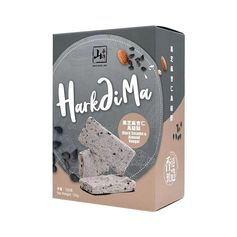ShanShauJok Black Sesame Almond Nougat 120 กรัม