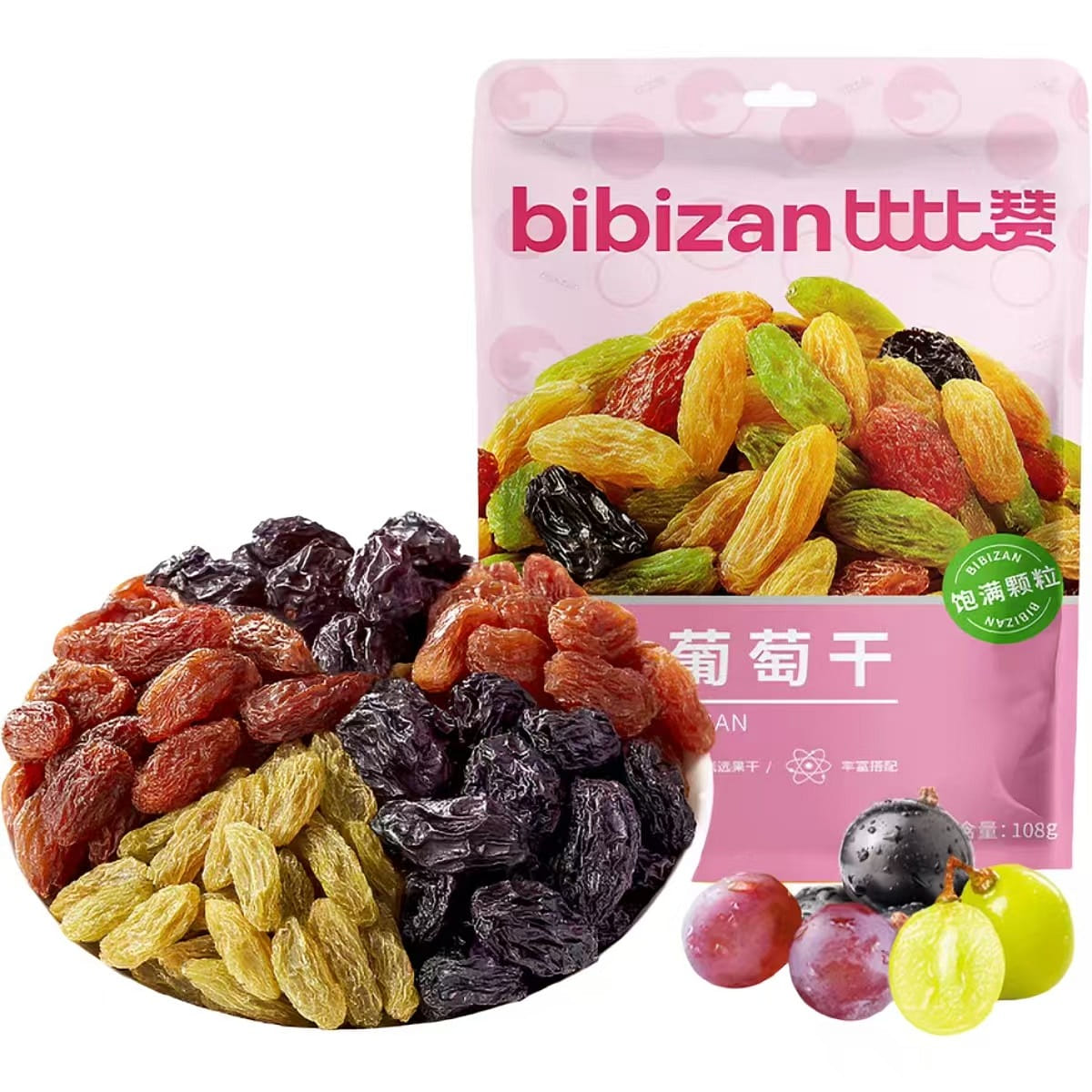 108 g of colorful raisins *1 bag 108 グラム
