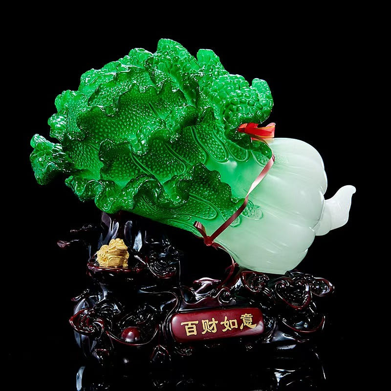 客厅玄关办公室乔迁开业白菜摆件25*15*24cm 1 个