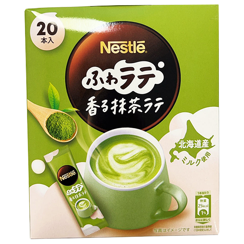 NESTLE Fuwa Matcha Latte Instant Drink Sticks 20p 1 개입