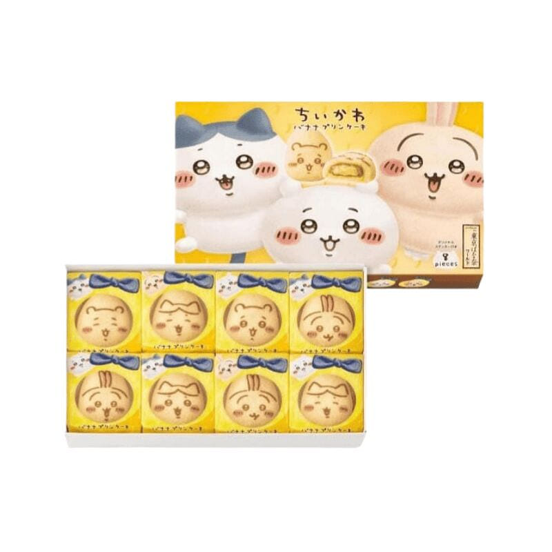 Chiikawa Custard Banana Pudding Layer Cake 8oc 1 box