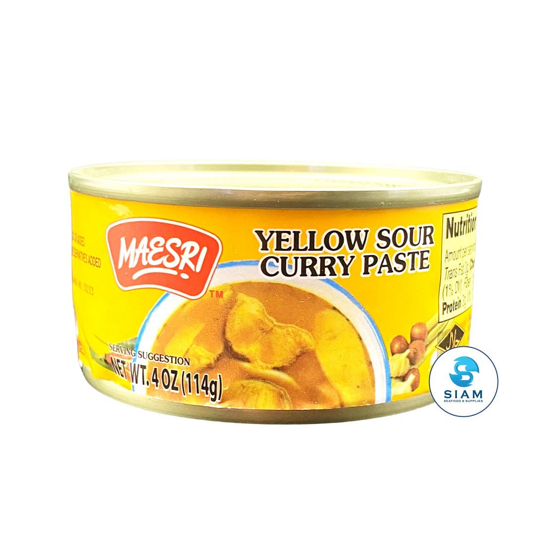 MaeSri Yellow Sour Curry Paste (Kaeng Lueang) 4 盎司