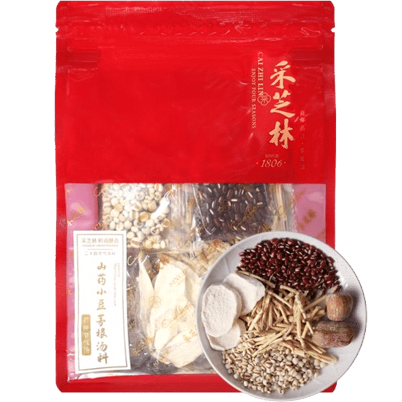 Caizhilin Yam, Red Bean and Imperatae Rhizoma Soup 100 g
