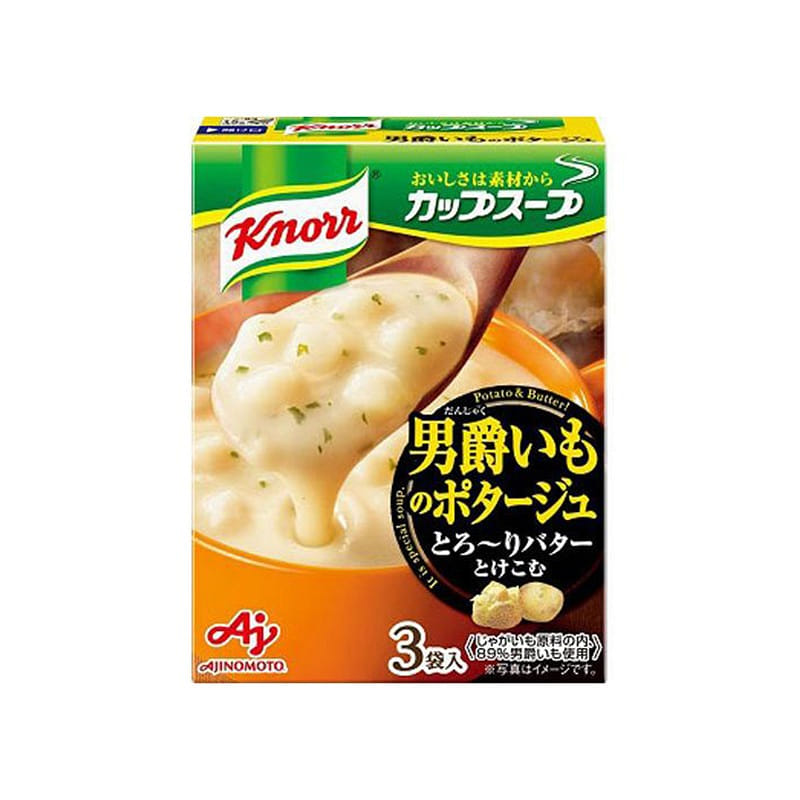 Ajinomoto Baron Potato Butter Instant Soup 3pcs 1 개