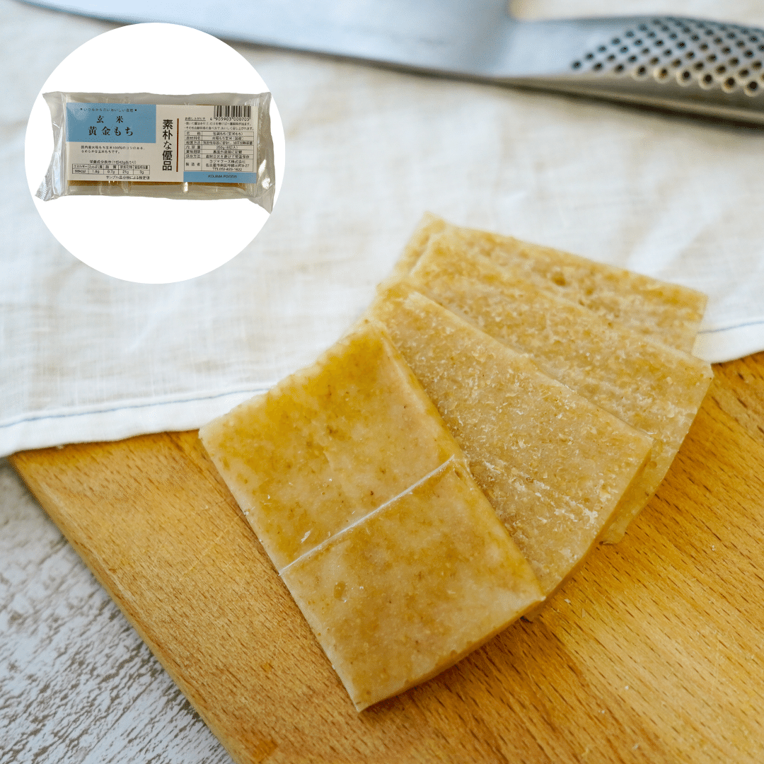 Golden Brown Rice Mochi Cake 1 each