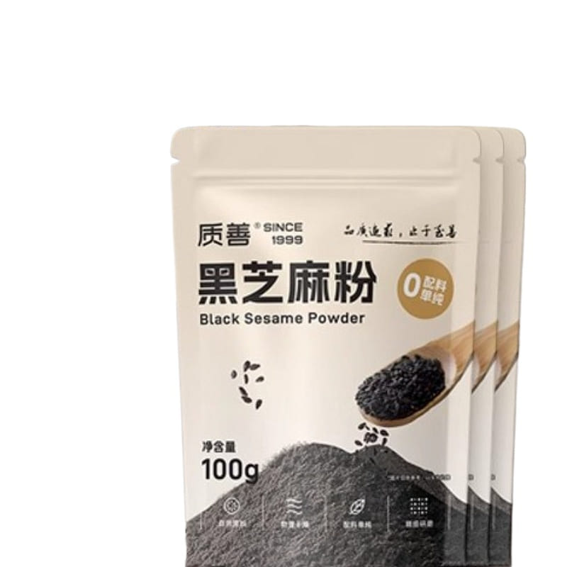 Black sesame powder without sucrose 100g*3 bags 300 กรัม