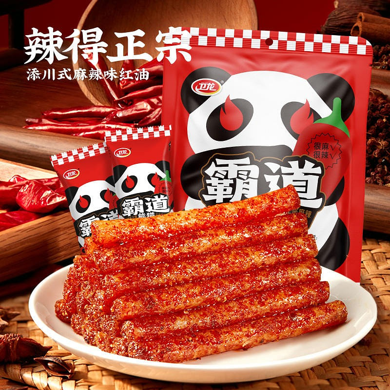 Weilong overlord bear cat spicy spicy strip 192 그램