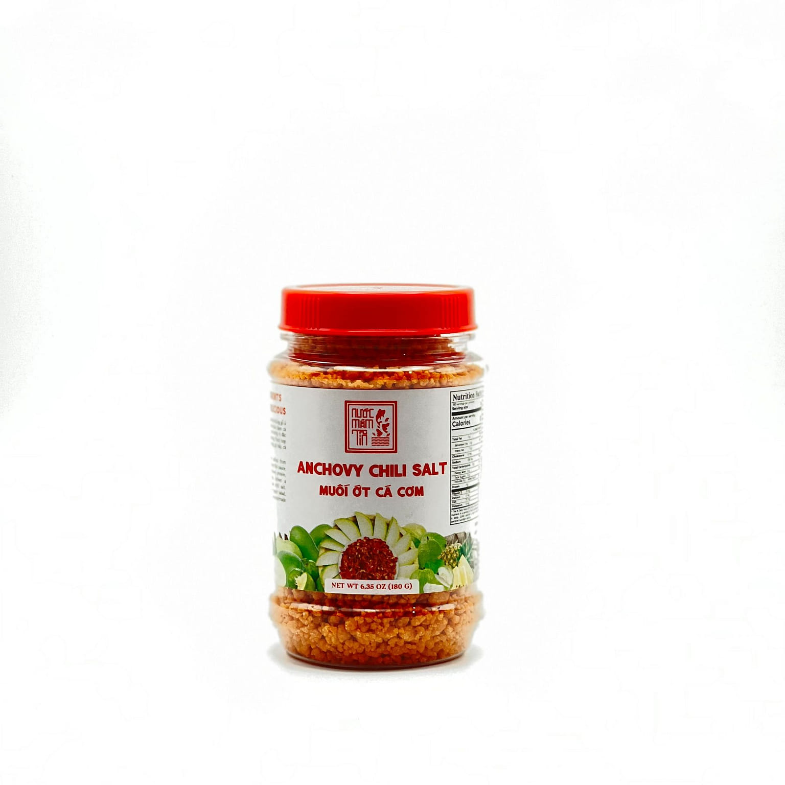 TIN FISH SAUCE ANCHOVY CHILI SALT 6.35 oz