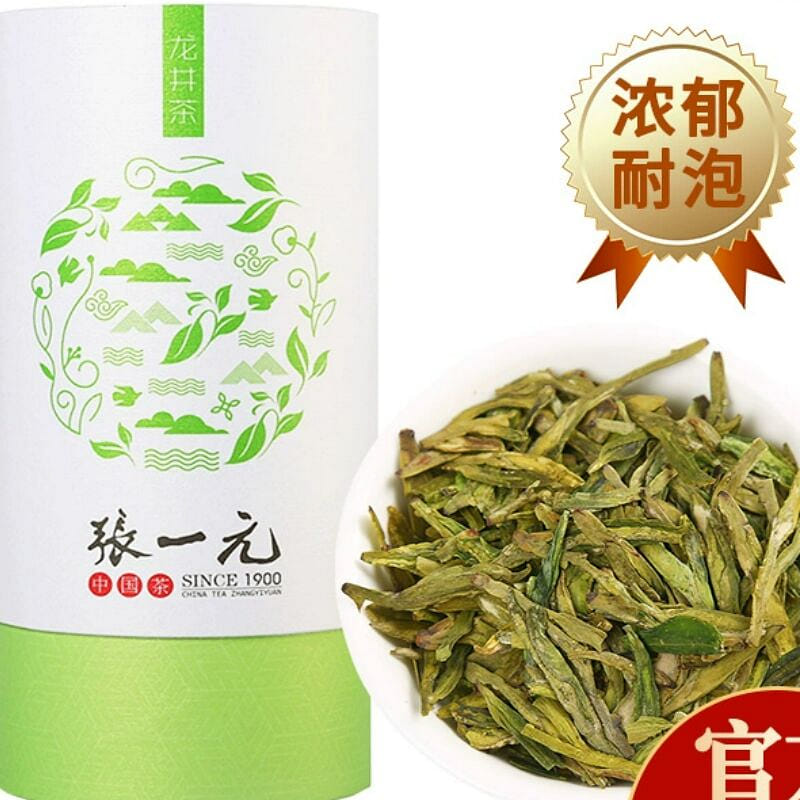 张一元茶叶绿茶龙井茶春茶浓香型 100 克