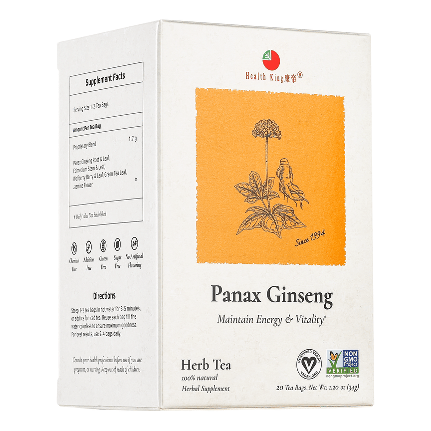 รับ Health King Panax Ginseng Herb Tea-Maintain Energy & Vatality จัด ...