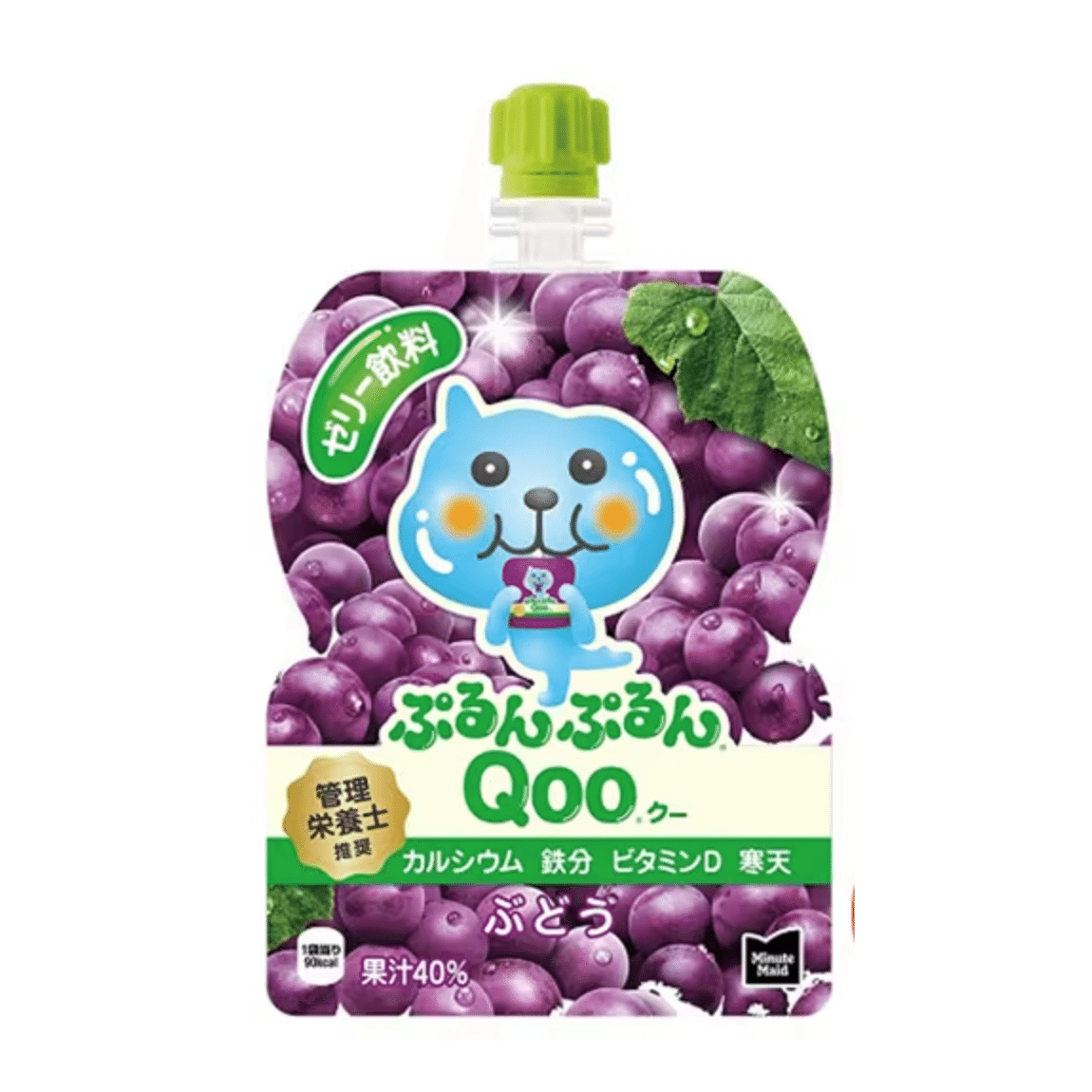 Purun Purun Qoo Grape Flavor 125g 125 g