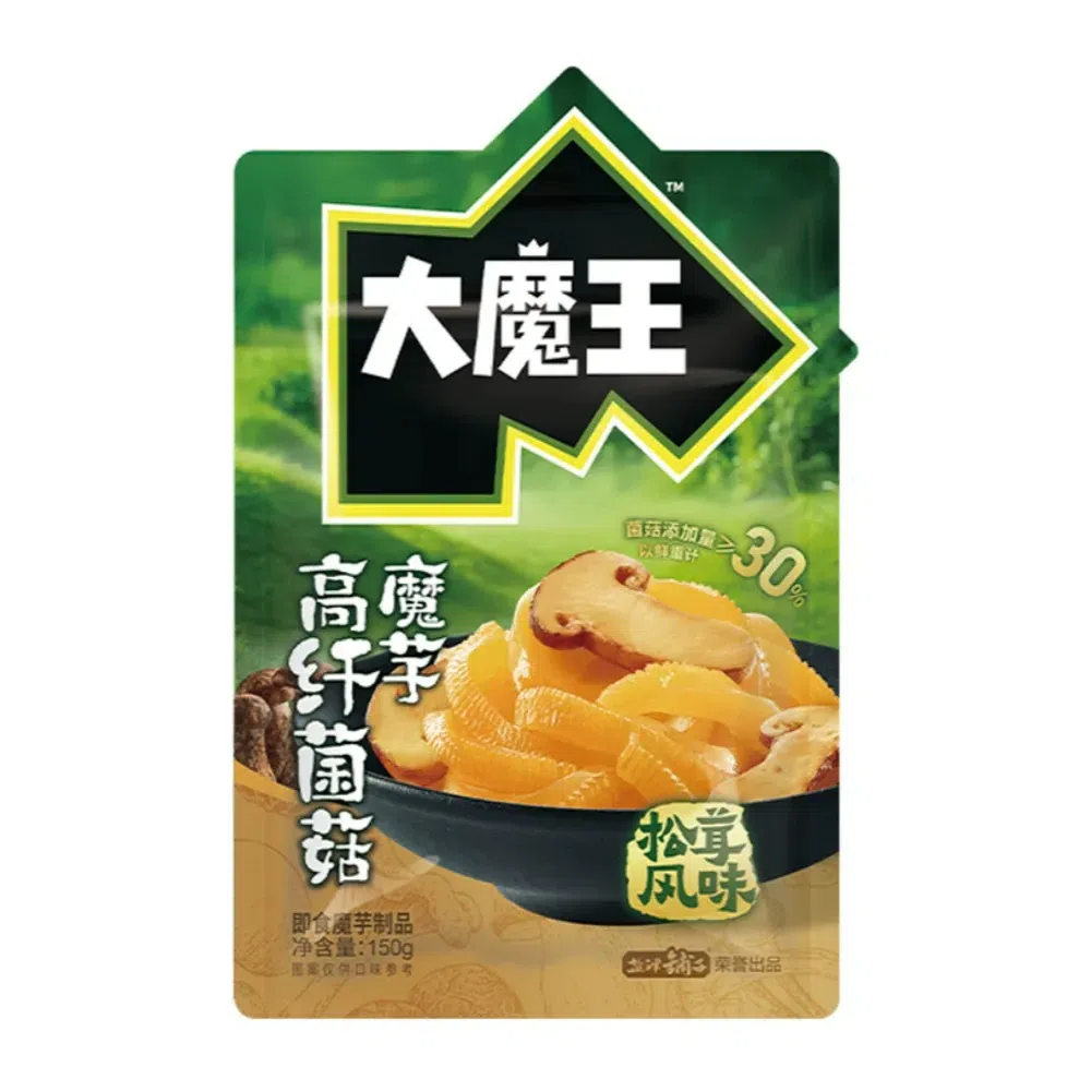 盐津铺子 高纤菌菇魔芋 松茸风味 1袋 150 克