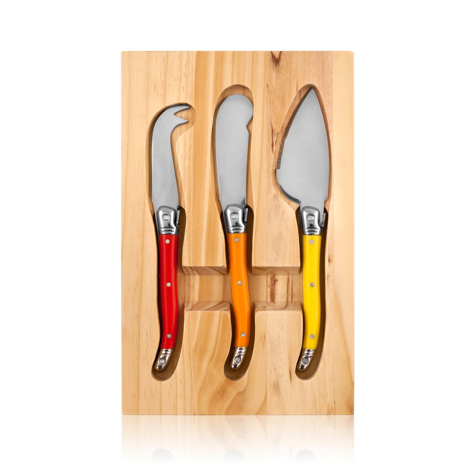 Sunnyside™: Cheese Knives & Cutting Board by True 4 개