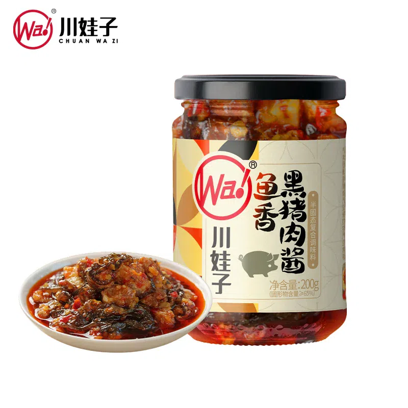 川娃子魚香黑豬肉醬200g*1罐 200 克