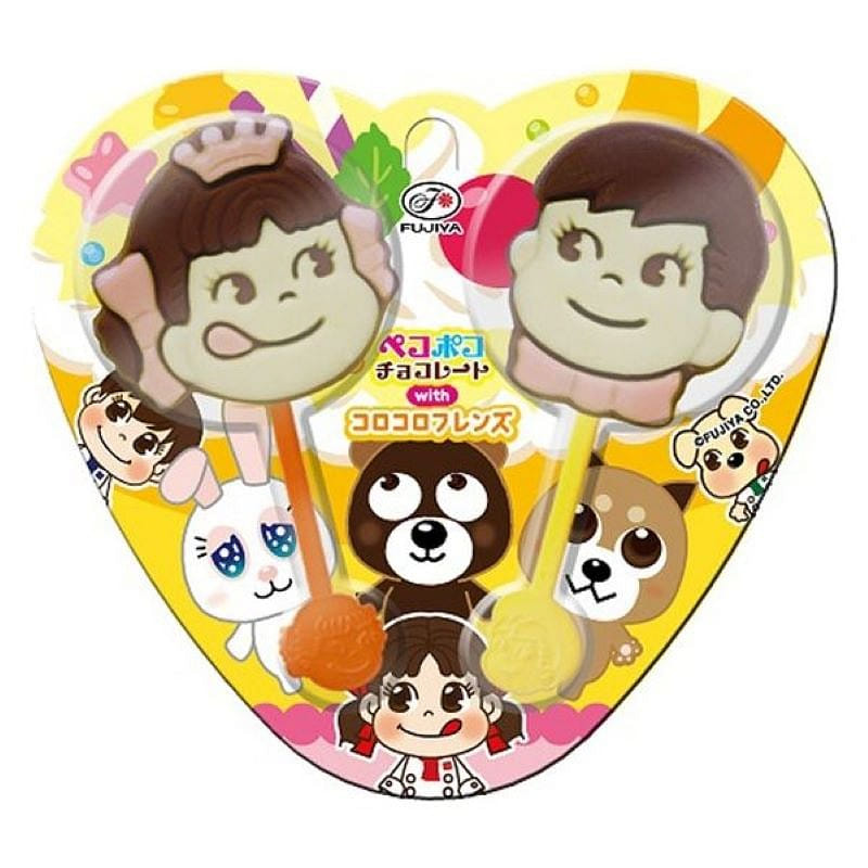 Fujiya Popular Product Peco Poco Chocolate, 2 Sticks 1 each