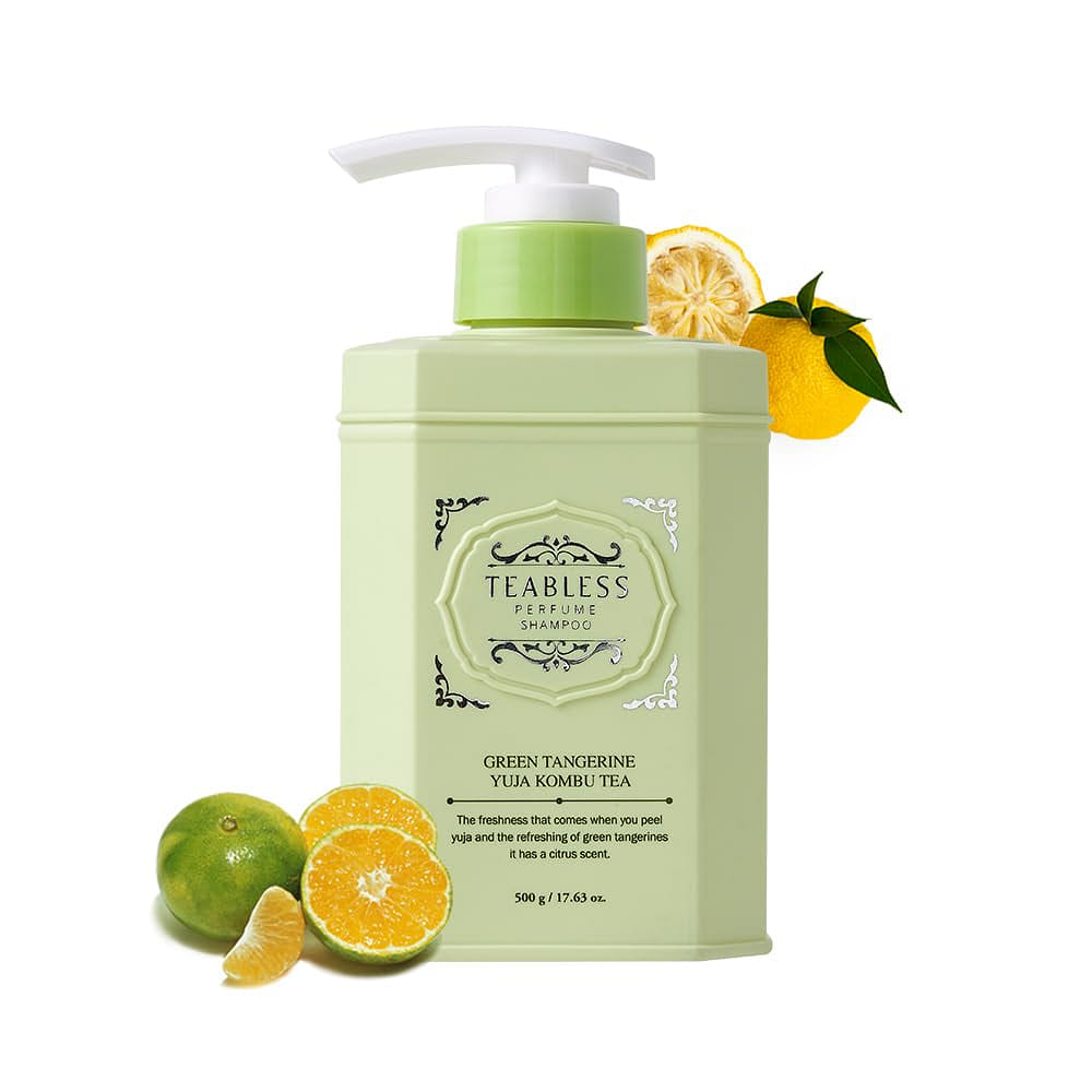 TEABLESS Green Tangerine Yuja Kombu Tea Perfume Shampoo, vitamin, Biotin Water 1 個