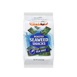 Gim Pop Sea Salt Roasted Seaweed Snacks 12 Pack 1.68 oz