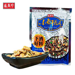 Sheng Xiangzhen small fish dried peanuts 80g 80 g