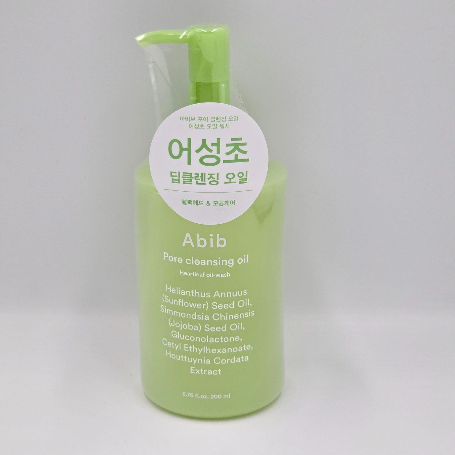 [Abib] Pore Cleansing Oil Heartleaf oil-wash 200 밀리리터