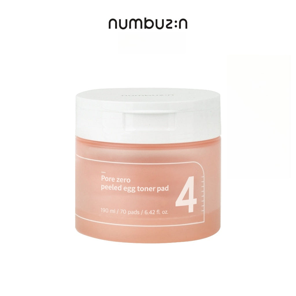 Numbuzin No.4 Pore Zero Peeled Egg Toner Pad 1 개