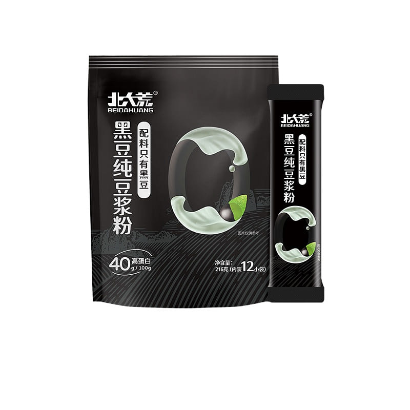 Pure black bean soy milk powder 216g*1 bag 216 グラム