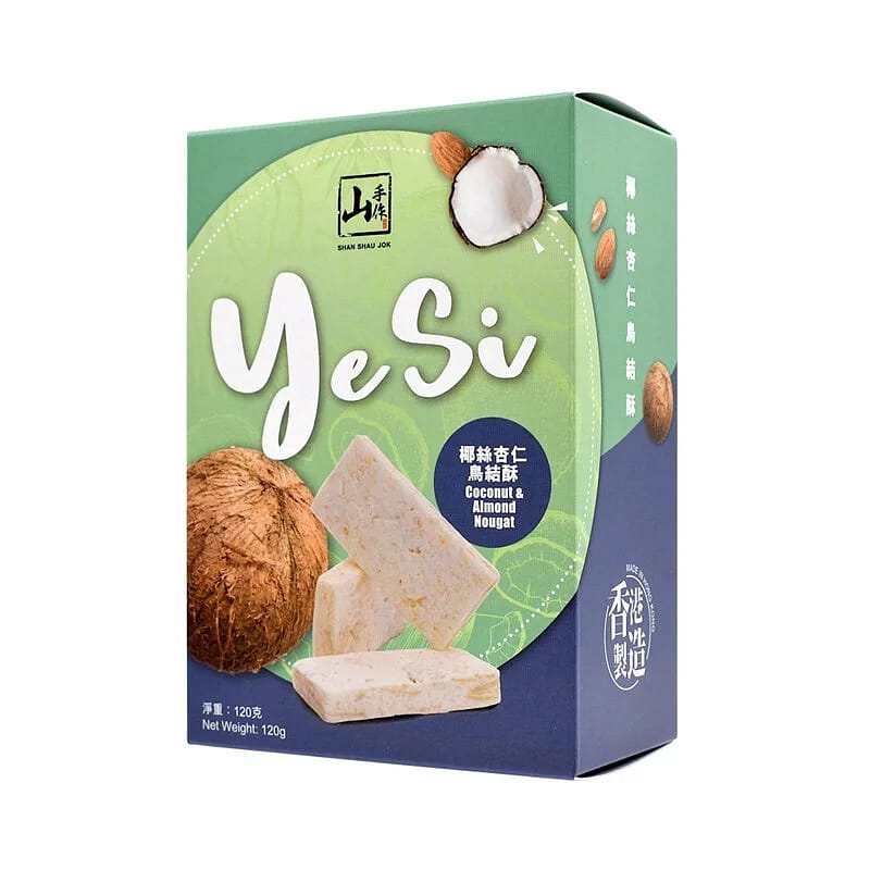 ShanShauJok Coconut Almond Nougat 120 g