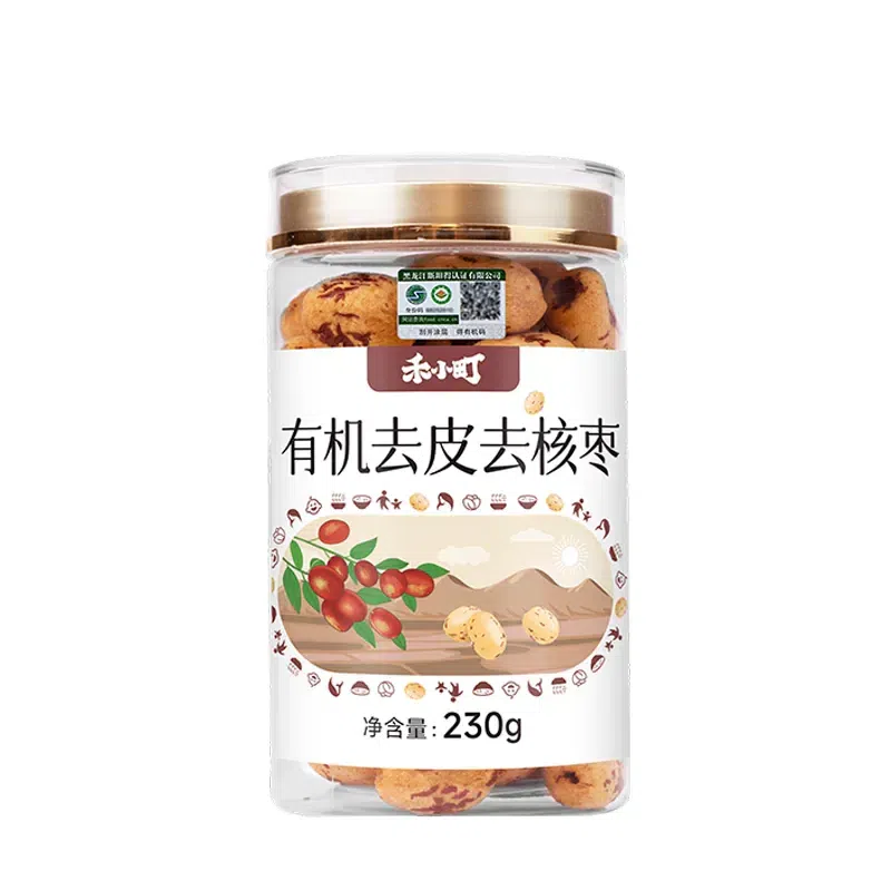 He Xiaomachi Organic Peeled and Pitted Dates 230g 230 g