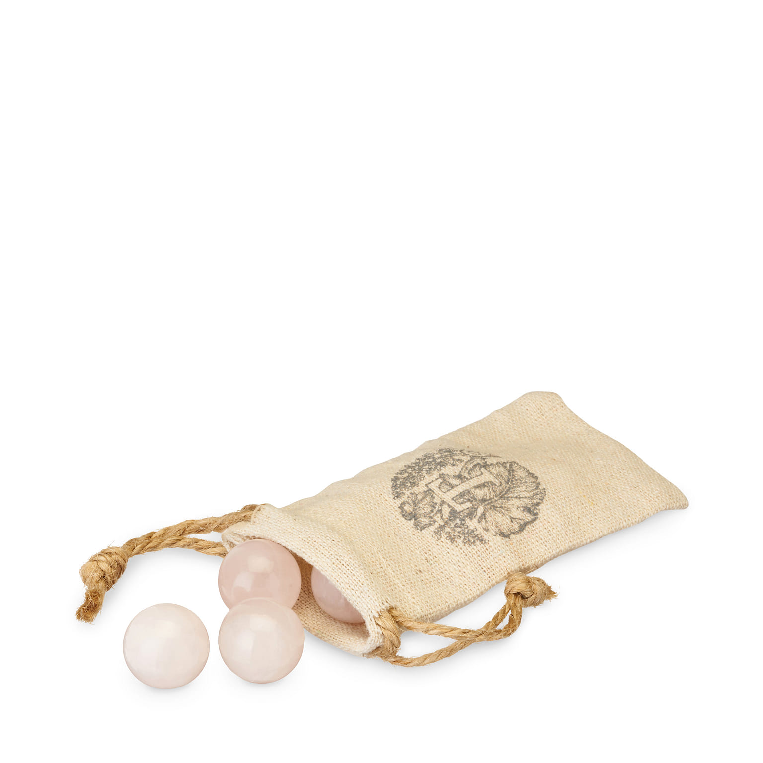 Rose Quartz Wine Gems Set of 6 by Twine® 6 ส่วน