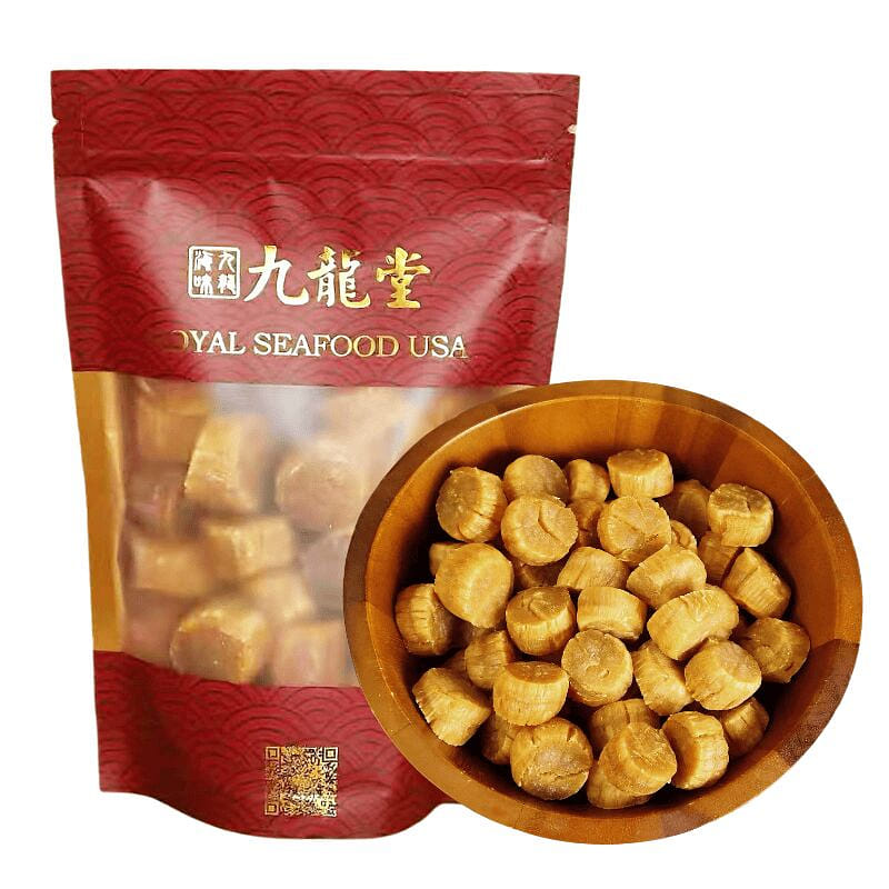 Royal Seafood USA Hokkaido Dried Scallops(X-Large) 1 lb