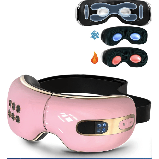 Eye Massager with Heat and Cooling for Migraines Dry Eyes Dark Circles 1 カウント