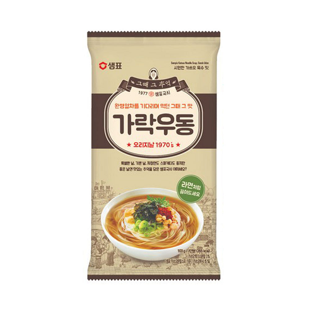 샘표 가락우동 103 그램
