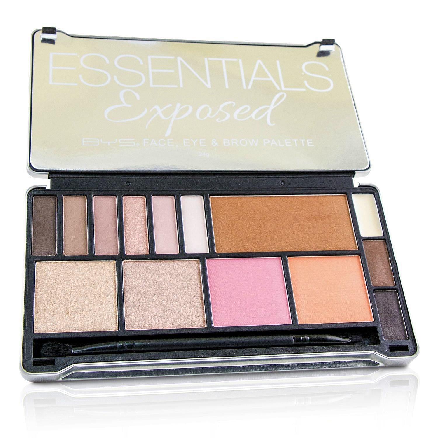 BYS Essentials Exposed Palette (Face, Eye & Brow, x Applicator) 24g/0.8oz 24 그램