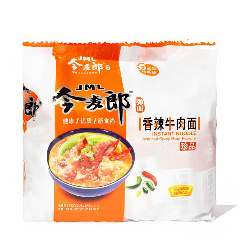 金麦浪牛肉酸菜面 5包 121 克